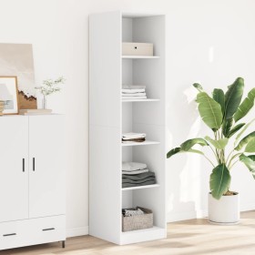 Armario de madera contrachapada blanco 50x50x200 cm von , Kleiderschränke - Ref: Foro24-3307711, Preis: 196,46 €, Rabatt: %