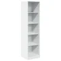 Armario de madera contrachapada blanco 50x50x200 cm de , Armarios roperos - Ref: Foro24-3307711, Precio: 190,07 €, Descuento: %