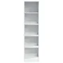 Armario de madera contrachapada blanco 50x50x200 cm de , Armarios roperos - Ref: Foro24-3307711, Precio: 190,07 €, Descuento: %