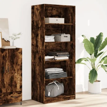 Armario madera de ingeniería color roble ahumado 80x50x200 cm von , Kleiderschränke - Ref: Foro24-3307724, Preis: 125,88 €, R...