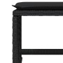 Set de comedor jardín 11 pzas con cojines ratán sintético negro von , Gartensets - Ref: Foro24-3210787, Preis: 467,59 €, Raba...