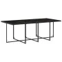 Set comedor de jardín con cojines 13 pzas ratán sintético negro by , Garden sets - Ref: Foro24-3210798, Price: 744,04 €, Disc...