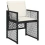 Set comedor de jardín con cojines 13 pzas ratán sintético negro by , Garden sets - Ref: Foro24-3210798, Price: 744,04 €, Disc...