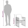 Set de comedor de jardín 9 pzas y cojines ratán sintético negro by , Garden sets - Ref: Foro24-3210739, Price: 582,95 €, Disc...