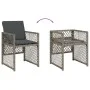 Set comedor de jardín con cojines 13 pzas ratán sintético gris by , Garden sets - Ref: Foro24-3210764, Price: 940,99 €, Disco...