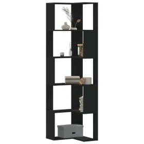 Regal Eckschrank 5 Ebenen Holz Schwarz 50x50x179 cm von , Bücherregale und Regale - Ref: Foro24-852583, Preis: 85,72 €, Rabat...