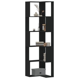 vi Estantería de esquina 5 niveles madera negro 50x50x179 cm de , Librerías y estanterías - Ref: Foro24-852583, Precio: 87,19...