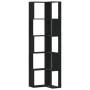 vi Estantería de esquina 5 niveles madera negro 50x50x179 cm by , Bookcases and shelves - Ref: Foro24-852583, Price: 85,72 €,...