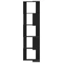 vi Estantería de esquina 5 niveles madera negro 50x50x179 cm by , Bookcases and shelves - Ref: Foro24-852583, Price: 85,72 €,...