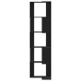 vi Estantería de esquina 5 niveles madera negro 50x50x179 cm by , Bookcases and shelves - Ref: Foro24-852583, Price: 87,19 €,...
