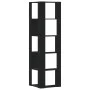 vi Estantería de esquina 5 niveles madera negro 50x50x179 cm by , Bookcases and shelves - Ref: Foro24-852583, Price: 85,72 €,...