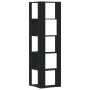 vi Estantería de esquina 5 niveles madera negro 50x50x179 cm by , Bookcases and shelves - Ref: Foro24-852583, Price: 87,19 €,...