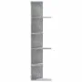 Eck-Wandregal aus grauem Holz und Beton 36,5x36,5x140 cm. von , Regale und Regale - Ref: Foro24-852630, Preis: 50,22 €, Rabat...