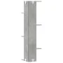 Estantería pared esquina madera gris hormigón 36,5x36,5x140 cm by , Shelves and shelves - Ref: Foro24-852630, Price: 51,13 €,...