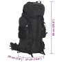Wanderrucksack aus schwarzem Oxford-Stoff, 60 l von , Rucksäcke - Ref: Foro24-4009960, Preis: 62,19 €, Rabatt: %