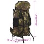 Mochila de senderismo tela oxford verde camuflaje 60 l de , Mochilas - Ref: Foro24-4009962, Precio: 57,23 €, Descuento: %
