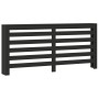 Cubierta de radiador madera de ingeniería negro 175x20x82 cm by , Accessories for heating radiators - Ref: Foro24-852709, Pri...