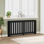 Cubierta de radiador madera de ingeniería negro 175x20x82 cm von , Zubehör für Heizkörper - Ref: Foro24-852754, Preis: 77,38 ...