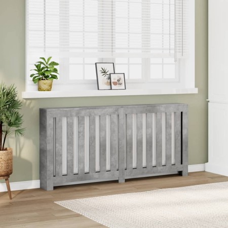 Cubierta de radiador madera gris hormigón 175x20x82 cm von , Zubehör für Heizkörper - Ref: Foro24-852756, Preis: 63,85 €, Rab...