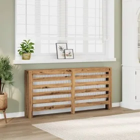 Cubierta de radiador madera color roble artesano 175x20x82 cm by , Accessories for heating radiators - Ref: Foro24-852716, Pr...