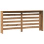 Cubierta de radiador madera color roble artesano 175x20x82 cm de , Accesorios para radiadores de calefacción - Ref: Foro24-85...