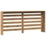Cubierta de radiador madera color roble artesano 175x20x82 cm de , Accesorios para radiadores de calefacción - Ref: Foro24-85...