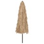 Sombrilla de jardín con LEDs poste acero marrón 324x324x247 cm by , Umbrellas - Ref: Foro24-4005122, Price: 131,41 €, Discoun...