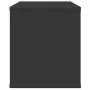 Organizador escritorio madera ingeniería negro 36x26x29,5 cm de , Clasificación y organización - Ref: Foro24-848046, Precio: ...
