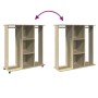 Rollschrank aus Sonoma-Eichenholz, 102x38x110 cm, Ingenieurholz. von , Aufbewahrung von Kleidung und Schränken - Ref: Foro24-...