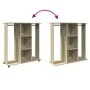 Rollschrank aus Sonoma-Eichenholz, 102x38x110 cm, Ingenieurholz. von , Aufbewahrung von Kleidung und Schränken - Ref: Foro24-...