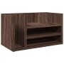 Organizador escritorio madera ingeniería marrón 44,5x24x25 cm by , Classification and organization - Ref: Foro24-848044, Pric...