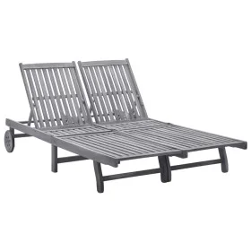Lounger for 2 people solid acacia wood by vidaXL, Loungers - Ref: Foro24-311874, Price: 314,99 €, Discount: %
