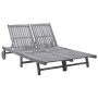 Lounger for 2 people solid acacia wood by vidaXL, Loungers - Ref: Foro24-311874, Price: 326,85 €, Discount: %