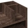 Schreibtisch-Organizer aus braunem Ingenieurholz, 44,5x24x25 cm. von , Klassifizierung und Organisation - Ref: Foro24-848044,...