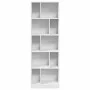 Weißes Regal aus Ingenieurholz 57x28,5x174 cm von , Bücherregale und Regale - Ref: Foro24-847989, Preis: 104,93 €, Rabatt: %