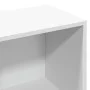 Weißes Regal aus Ingenieurholz 57x28,5x174 cm von , Bücherregale und Regale - Ref: Foro24-847989, Preis: 104,93 €, Rabatt: %