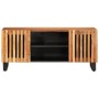 Massives TV-Möbel aus Akazienholz 105x34x46 cm von , CD- und DVD-Speicher - Ref: Foro24-377437, Preis: 116,40 €, Rabatt: %