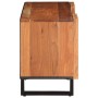 Mueble de TV madera maciza de acacia 105x34x46 cm de , Almacenamiento para CD y DVD - Ref: Foro24-377437, Precio: 116,31 €, D...