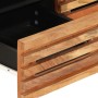 Mueble de TV madera maciza de acacia 70x34x46 cm by , CD and DVD storage - Ref: Foro24-377442, Price: 69,56 €, Discount: %