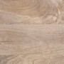 Aparador de madera maciza de mango blanco 60x34x75 cm by , Lockers and storage cabinets - Ref: Foro24-377454, Price: 148,52 €...