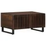 Mesa de centro madera maciza mango marrón 80x51x40 cm by , Coffee table - Ref: Foro24-377463, Price: 90,34 €, Discount: %