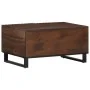 Mesa de centro madera maciza mango marrón 80x51x40 cm by , Coffee table - Ref: Foro24-377463, Price: 90,34 €, Discount: %