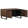 Mesa de centro madera maciza mango marrón 80x51x40 cm by , Coffee table - Ref: Foro24-377463, Price: 90,34 €, Discount: %