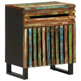 Mesita de noche madera maciza de acacia 50x34x60 cm by , Nightstands - Ref: Foro24-377480, Price: 68,68 €, Discount: %