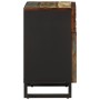 Massivholz-Nachttisch aus Akazie, 50x34x60 cm. von , Nachttische - Ref: Foro24-377480, Preis: 71,31 €, Rabatt: %