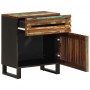 Massivholz-Nachttisch aus Akazie, 50x34x60 cm. von , Nachttische - Ref: Foro24-377480, Preis: 71,31 €, Rabatt: %