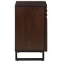 Mesita de noche madera maciza mango marrón 50x34x60 cm de , Mesitas de noche - Ref: Foro24-377494, Precio: 81,92 €, Descuento: %