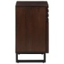 Mesita de noche madera maciza mango marrón 50x34x60 cm by , Nightstands - Ref: Foro24-377494, Price: 81,92 €, Discount: %