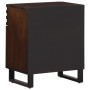 Mesita de noche madera maciza mango marrón 50x34x60 cm by , Nightstands - Ref: Foro24-377494, Price: 81,92 €, Discount: %
