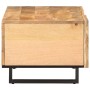 Mesa de centro de madera maciza de mango rugosa 100x55x40 cm by , Coffee table - Ref: Foro24-377496, Price: 119,66 €, Discoun...